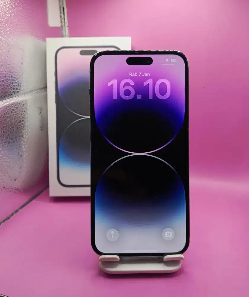 IPHONE 14 PROMAX 256GB RESMI IBOX LIKE NEW 

HANYA PERNAH GANTI KAMERA