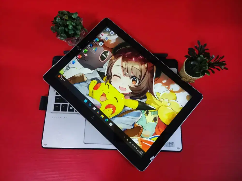 Laptop Slim HP Elite X2 Core i5 Ram 8/256gb Ssd Toucscreen Siap Pakai