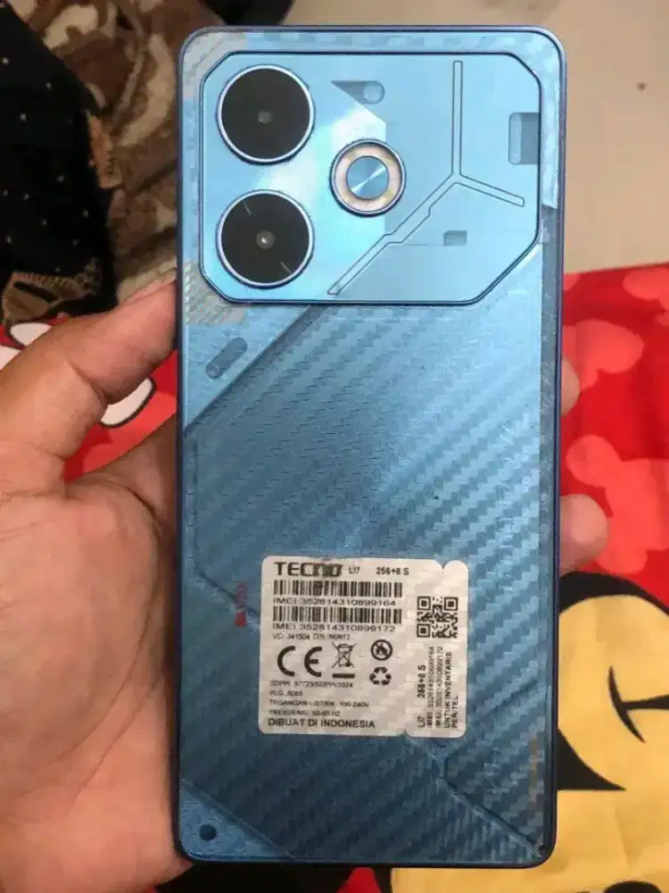 tecno pova 6 ram 8+8/256gb spek gaming