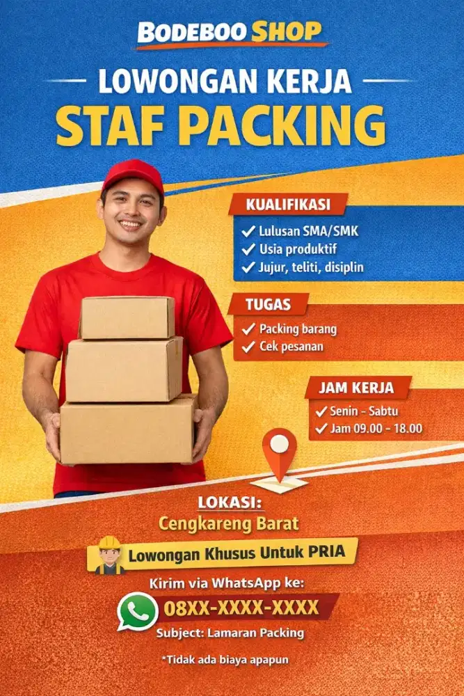 Staff Packing Toko Online