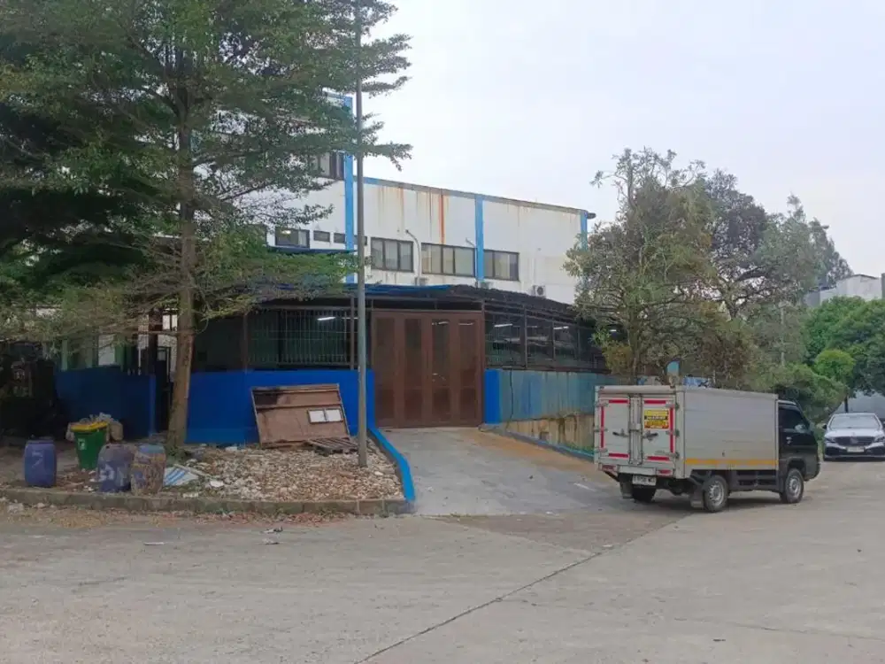 Gudang Huk Full Renovasi di Taman Tekno BSD Dekat Tol