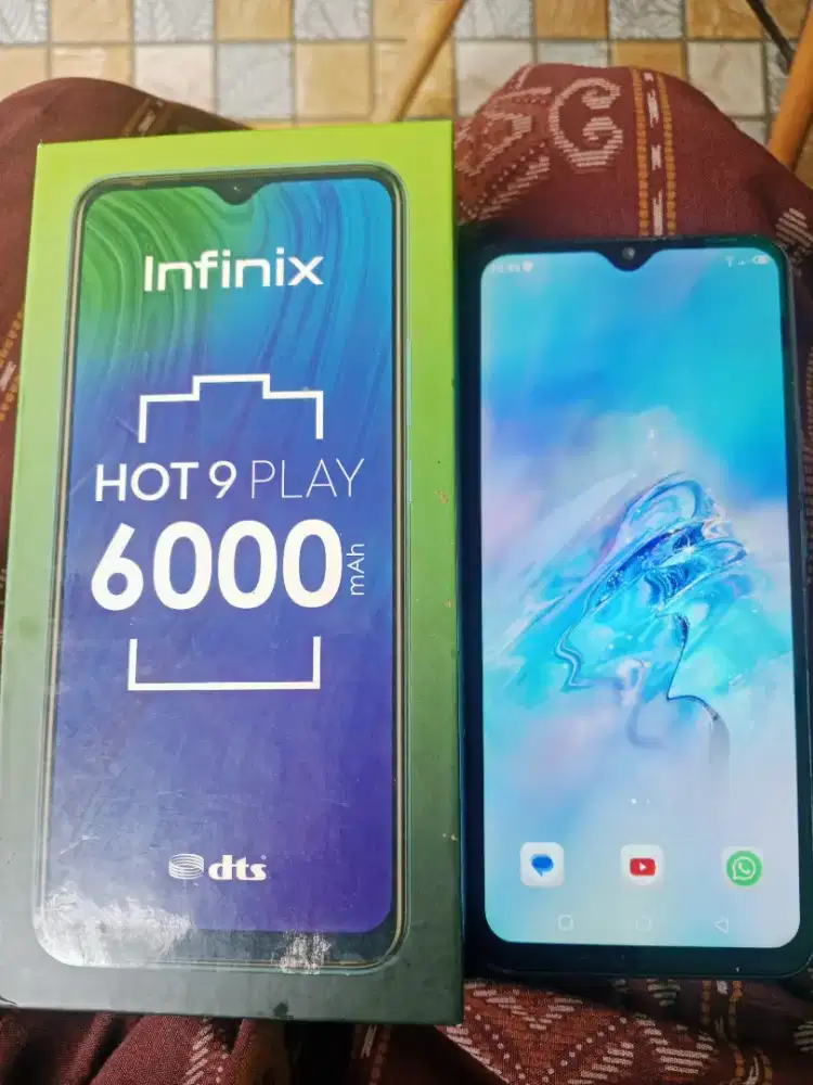 Hp infinix hot 9 play Ram 4 / 64