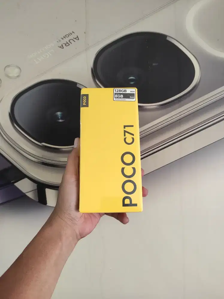 [ Fast respon wa ] Poco C71 4+4/128 Garansi resmi 15bln