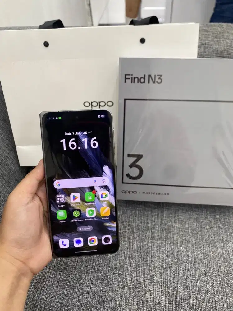 Oppo N3 Fold 16/512 Fulset ori no minus siap pakai