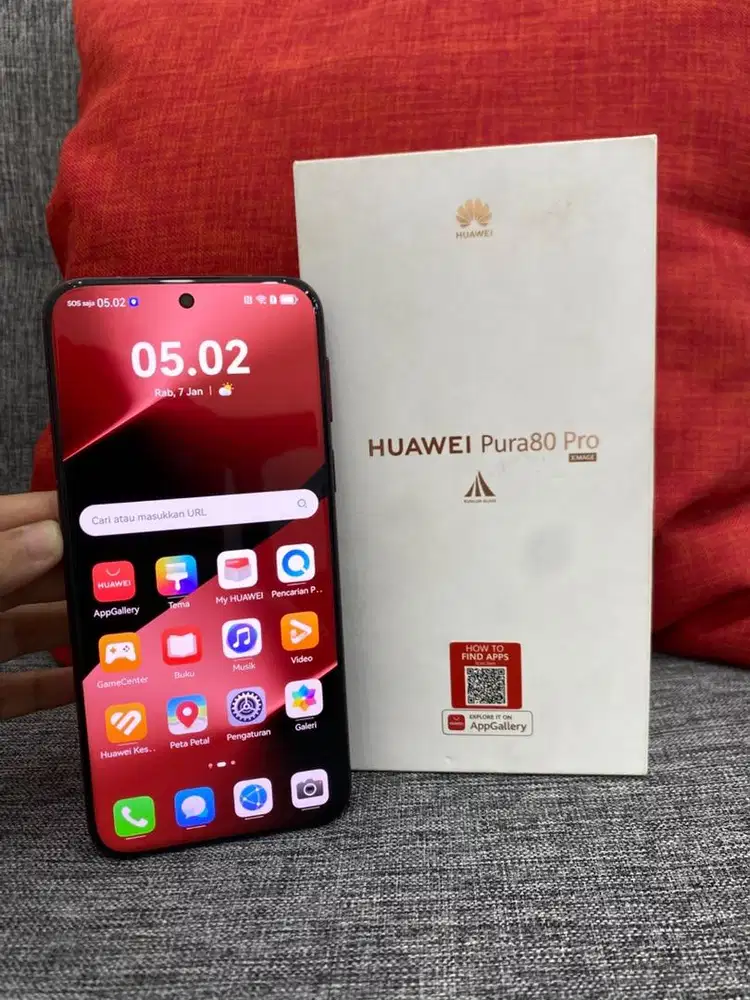 Huawei Pura 80 Pro 12/512 Fulset ori no minus mulus garansi