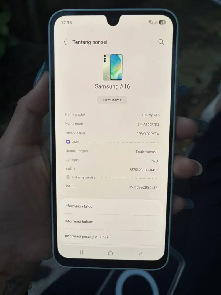 samsung a16 ram 4/64