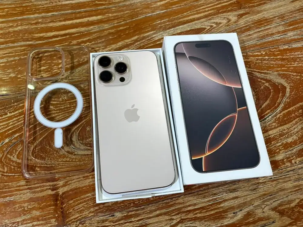 IPHONE 16 PRO MAX 256GB DESSERT IBOX APRIL 2026, BH 92%.