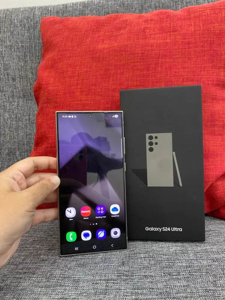 Samsung S24 Ultra 5G 12/512 Fulset ori resmi sein no minus
