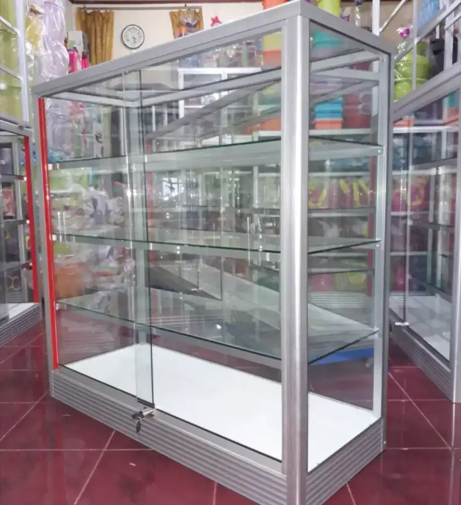 Etalase Panjang 1Mx1M Untuk Agen,Toko,Warung