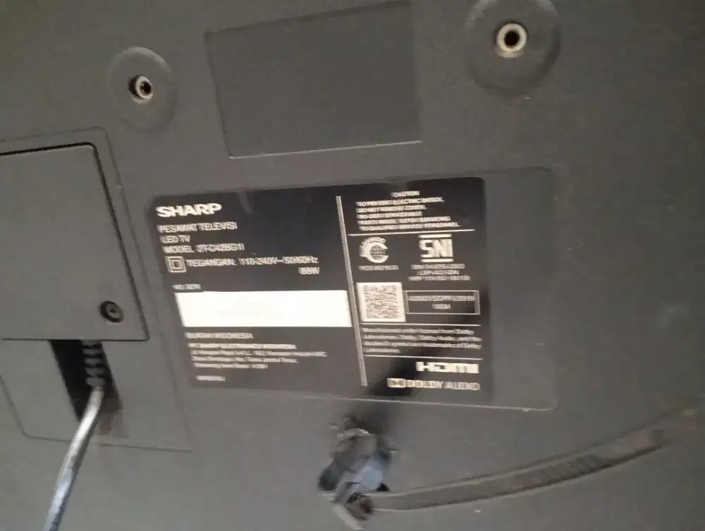 LED TV smart type 2T-C42BG1!