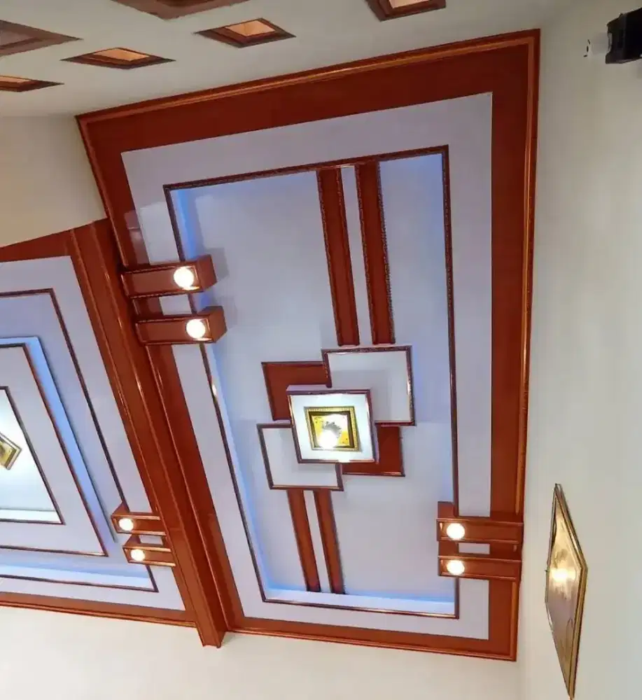 MELAYANI TERPASANG PLAFON PVC INCLUDE BAHAN DAN JASA