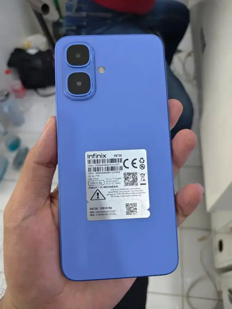 Infinix smart 10 4/128 kondisi mulus garansi panjang