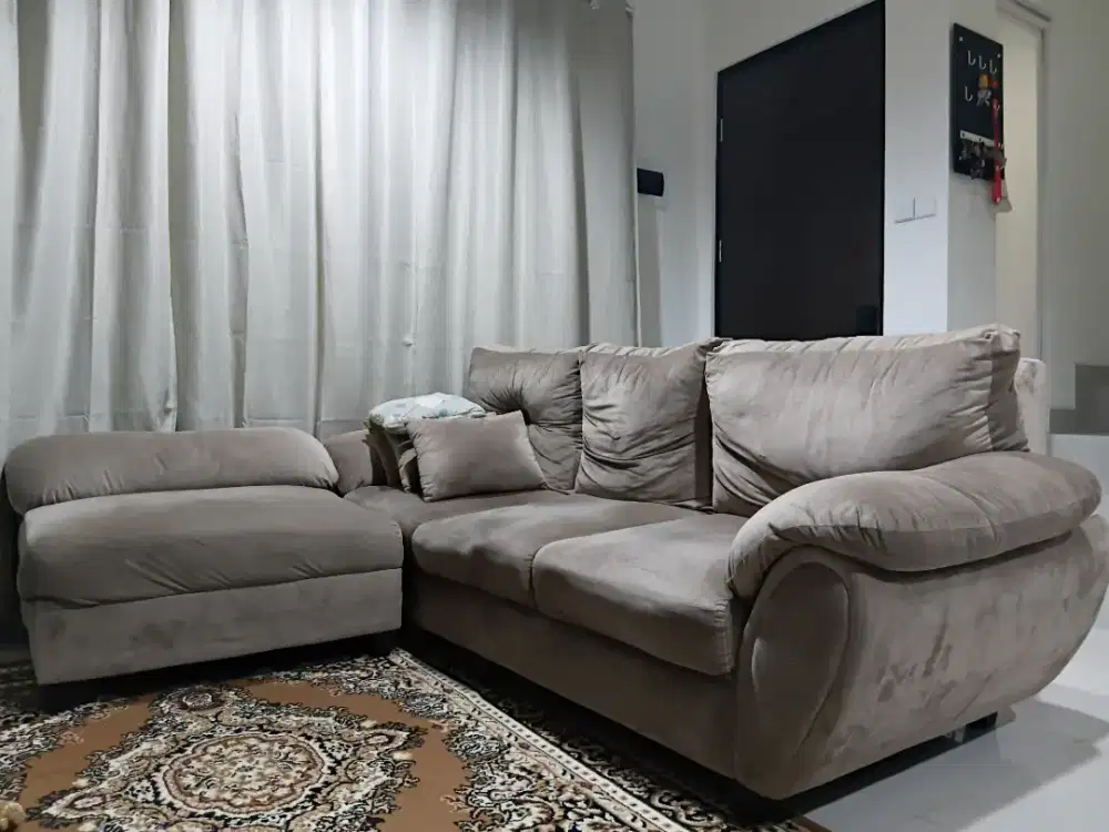 Set Sofa L Ruang Tamu