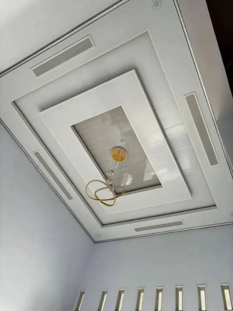 Menerima Pemasangan Plafon PVC minimalis include bahan dan jasa