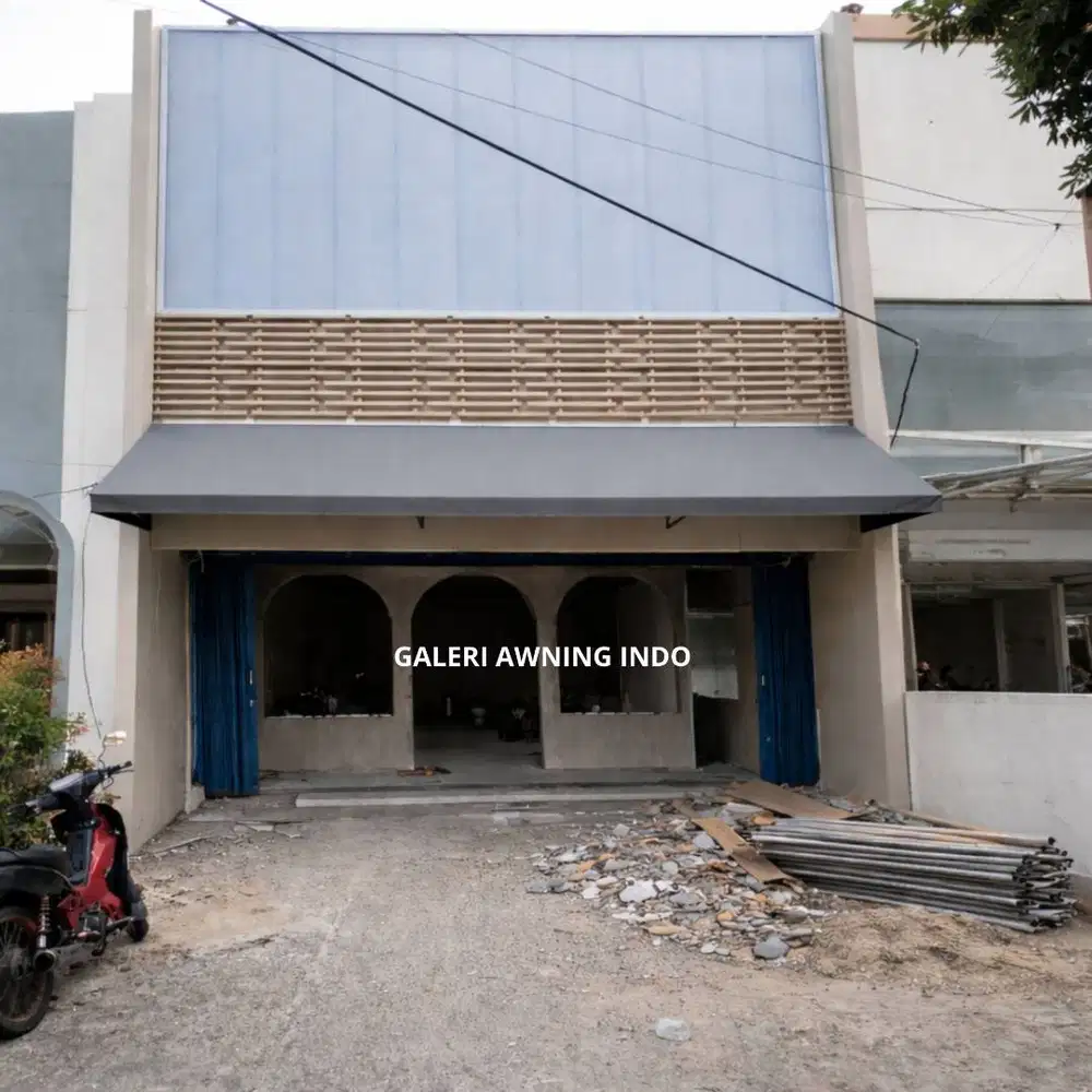 kanopi kain awaning warna abu abu harga bersahabat survei gratis jabod