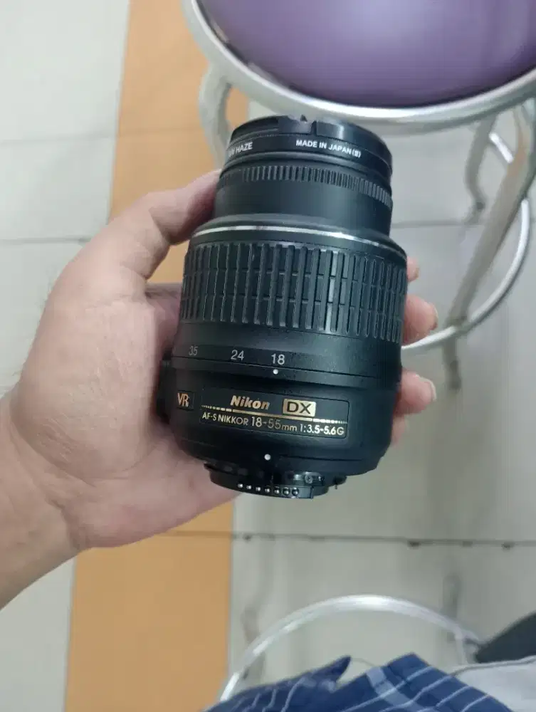 Jual lensa kit DSLR Nikon D3100