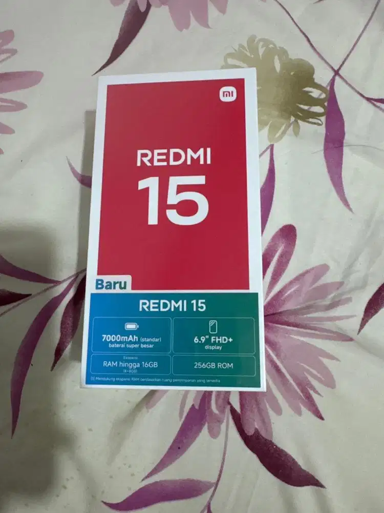 xiaomi redmi 15 8/256 baru