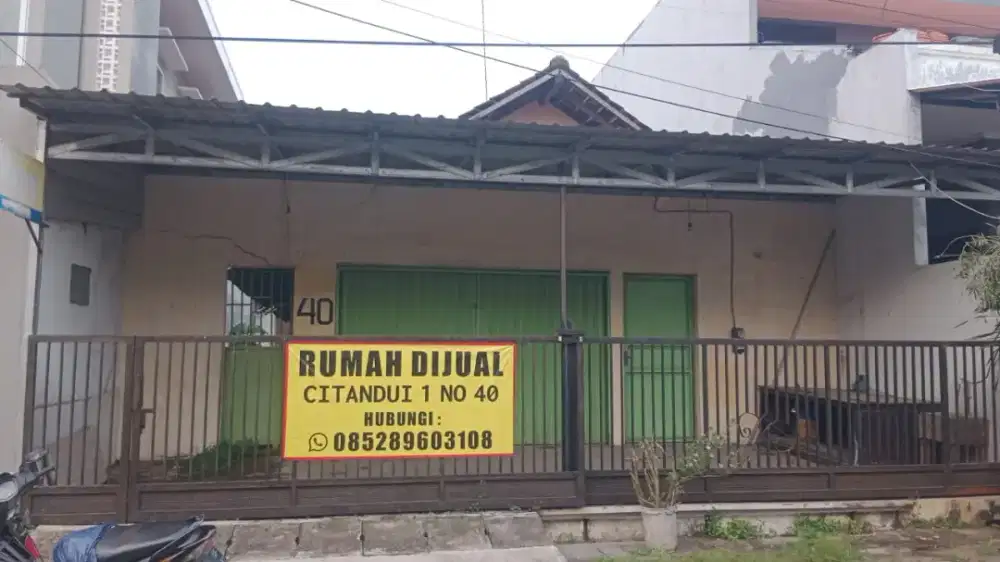 Rumah dijual di citandui (deket Rs pantiwilasa citarum)