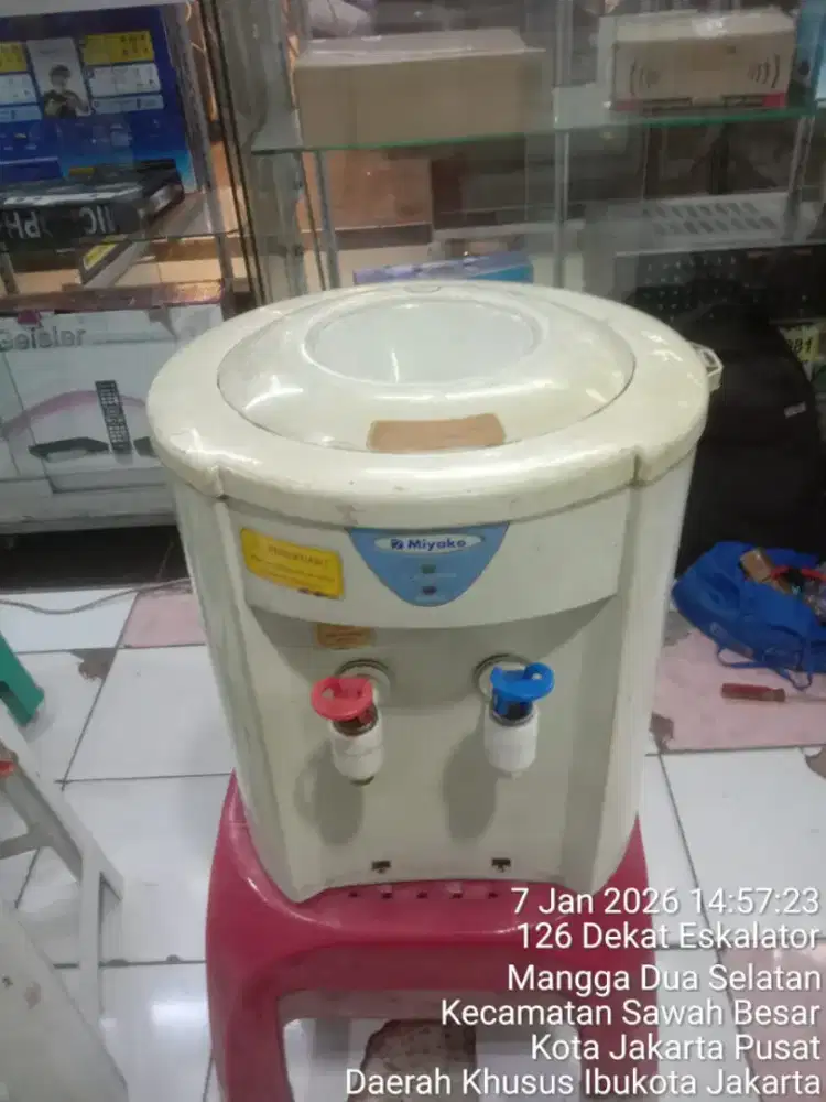 Murah Miyako asli ori pabrikan dispenser bekas bisa panas bisa biasa
