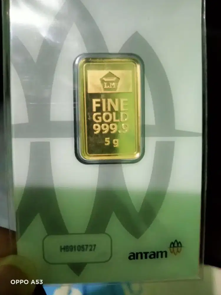 Emas Antam Certiye 5 gram