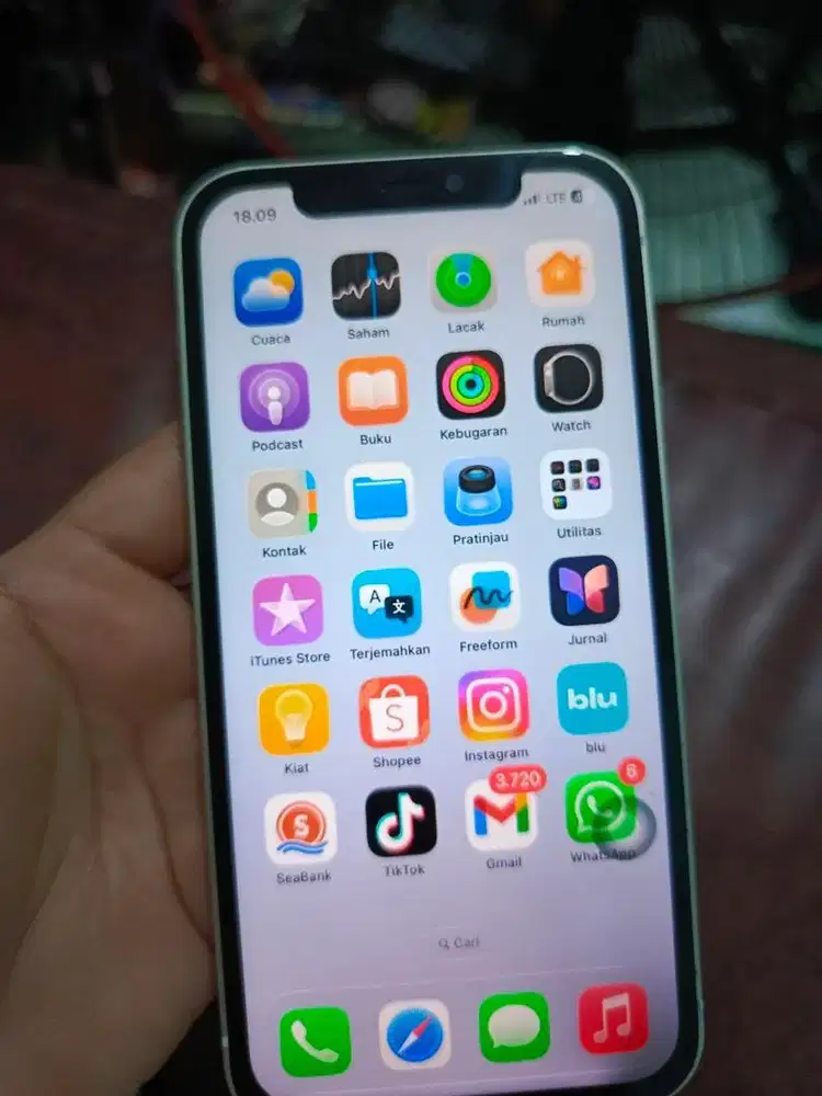 iPhone 12 Inter 128GB – Sinyal Aman – Batre Baru 100%