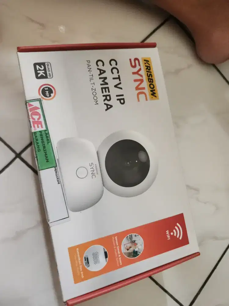 IP CAMERA CCTV BELUM PERNAH DIPAKAI