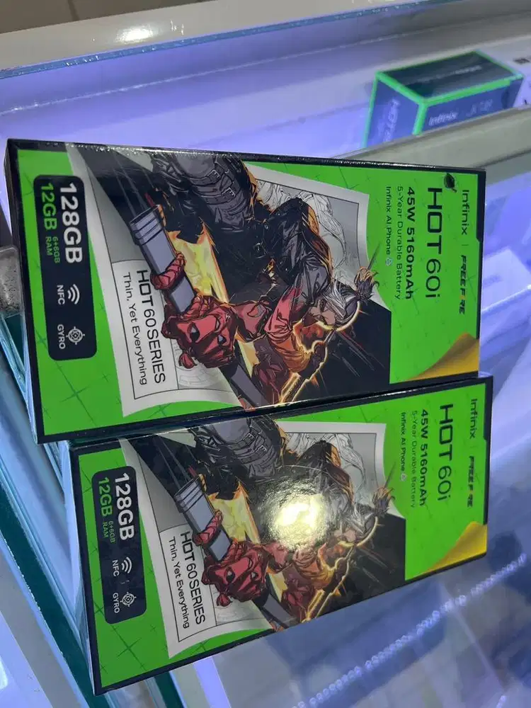 Infinix Hot 60I ram6/128gb new garansi resmi infinix ready