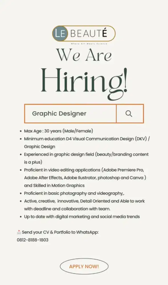 GRAPHIC DESIGNER