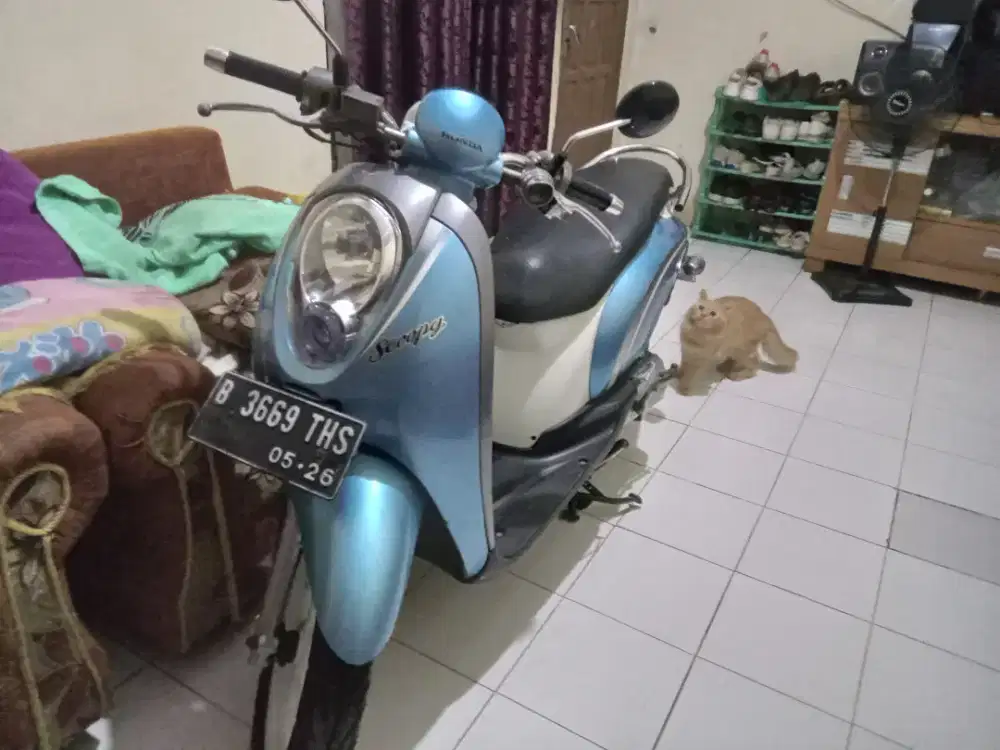Scoopy 2010 pajak hidup ss lengkap mesin alus tinggal pake
