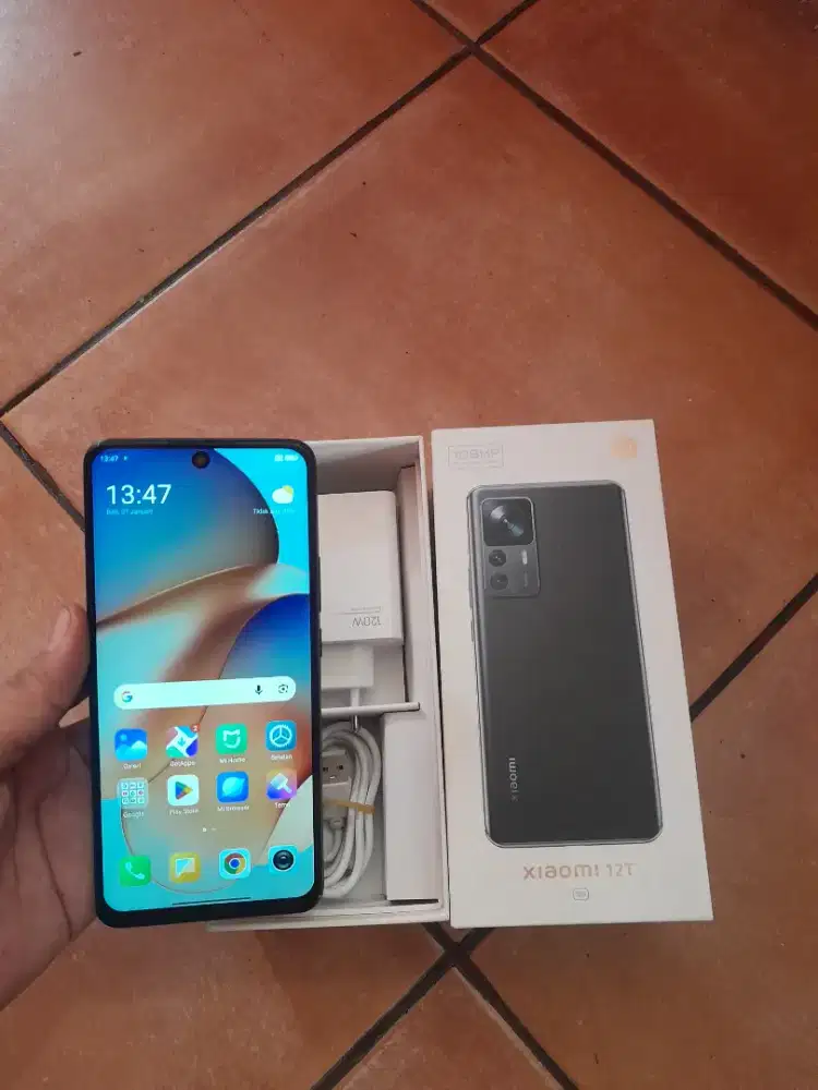 Xiaomi 12T 5G Fulset Ram 8/256
