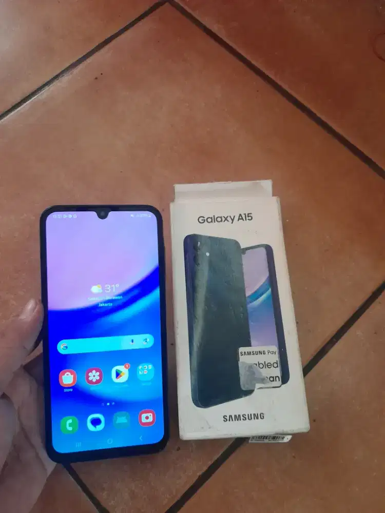 Samsung A15 Fulset Ram 4/128