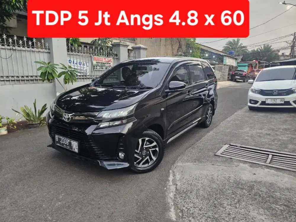 TDP 5 Jt Angs Termurah Avanza Veloz 1.5 2021 Matic Hitam LowKm LikeNew