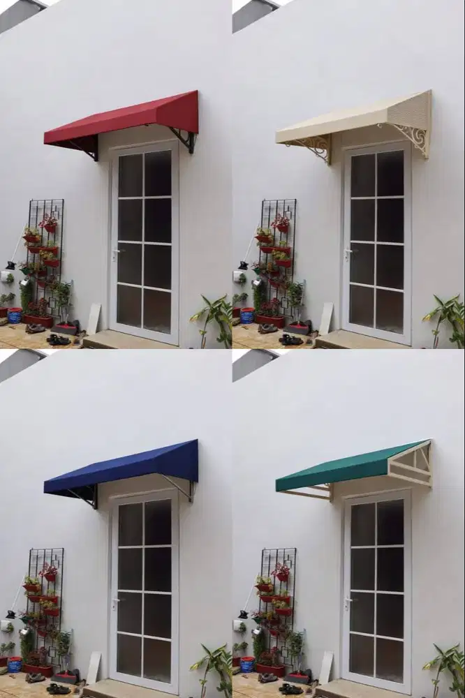 pagar plat esser warna hitam minimalis banyak pilihan warna