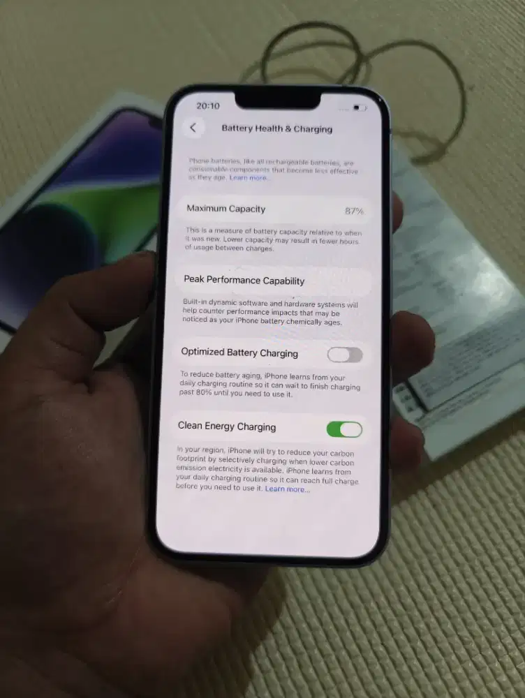 iPhone 14 256 BH 87%