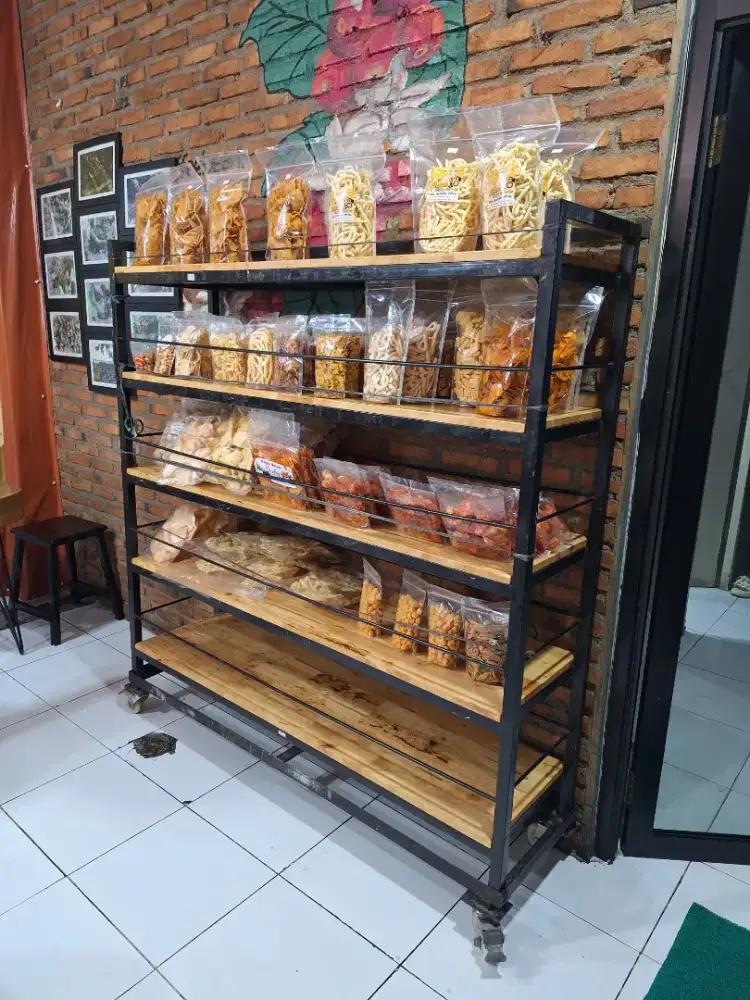 Rak pajangan serba guna ( 150 cm x 163 cm x 40 cm)