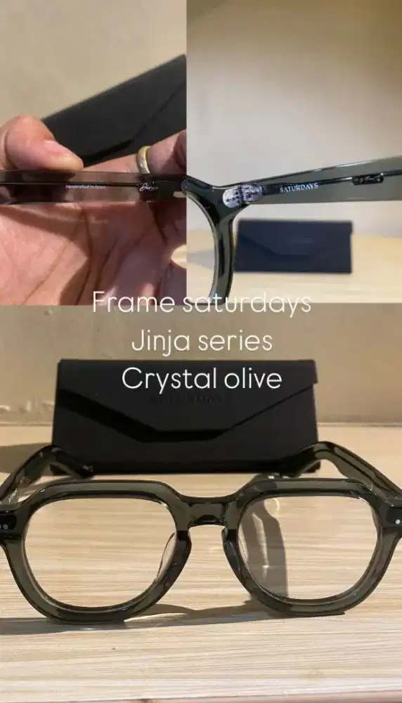 Frame Saturdays Jinja Series Crystal Olive