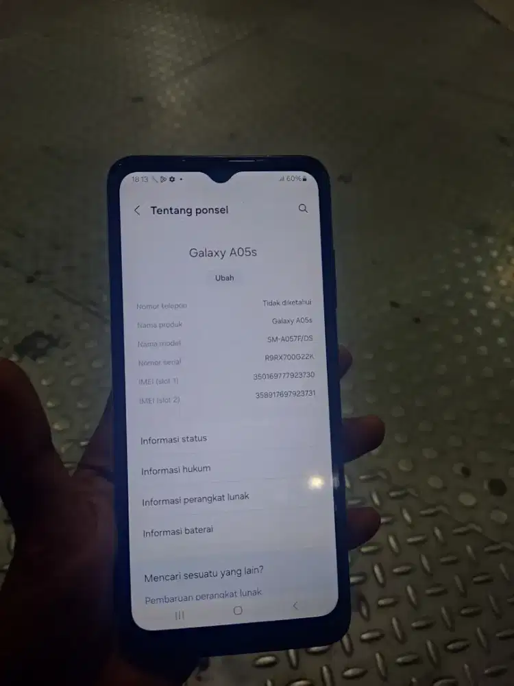 Samsung a05s 6/128 fullset
