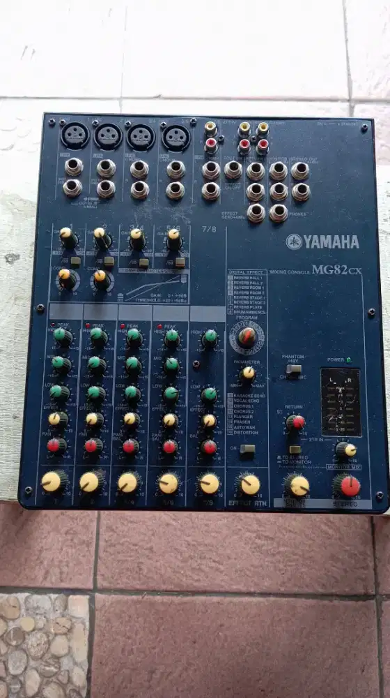 Mixer yamaha mg 82 cx bekas second