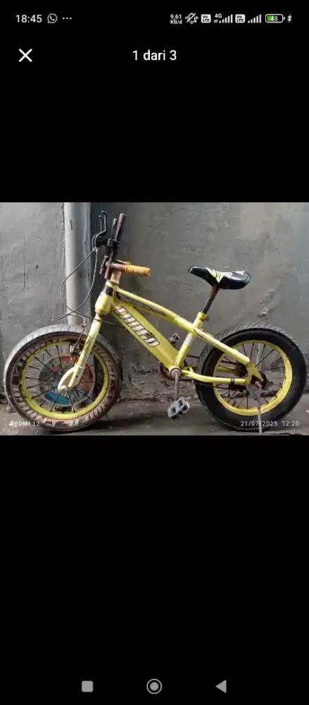 Jual sepeda BMX 16