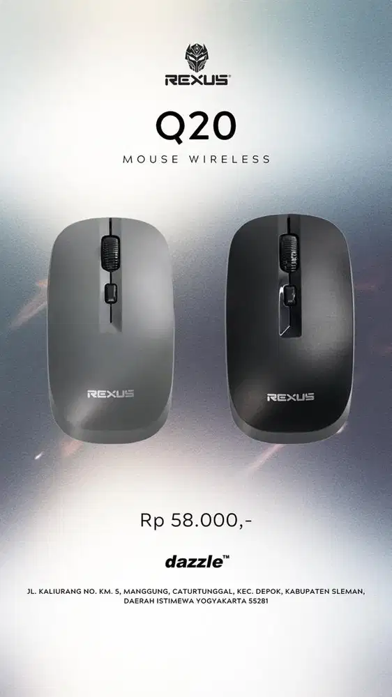 Rexus Wireless Q20 Silent Click