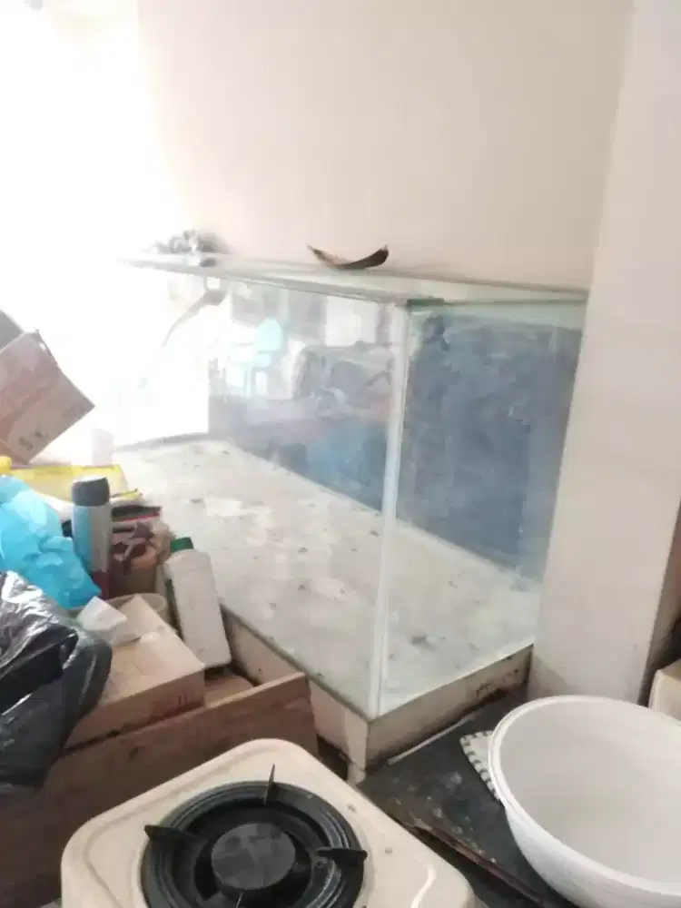 Akuarium jumbo 120cm x60cm x80cm