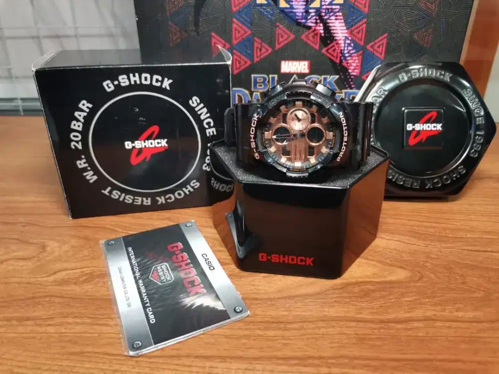 - G-Shock (Black Gold) GA 140GB 1A2DR Lengkap