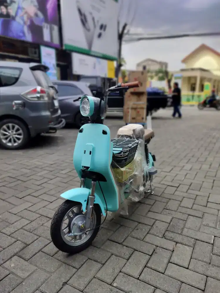 Sepeda Listrik Agathos AE320 Jarak Tempuh ±40km