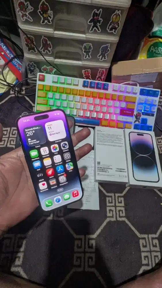iPhone 14 Pro 128Gb iBox Mulus Ada Minus Untuk Fungsi Normal