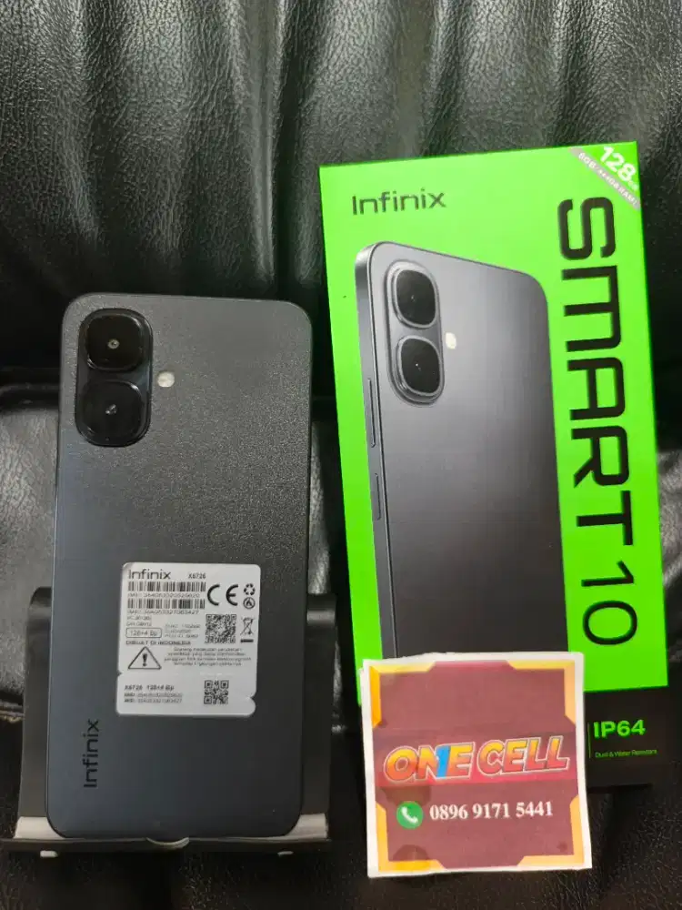 Infinix Smart 10 Ram 4+4/128GB Fullset Ori Mulus