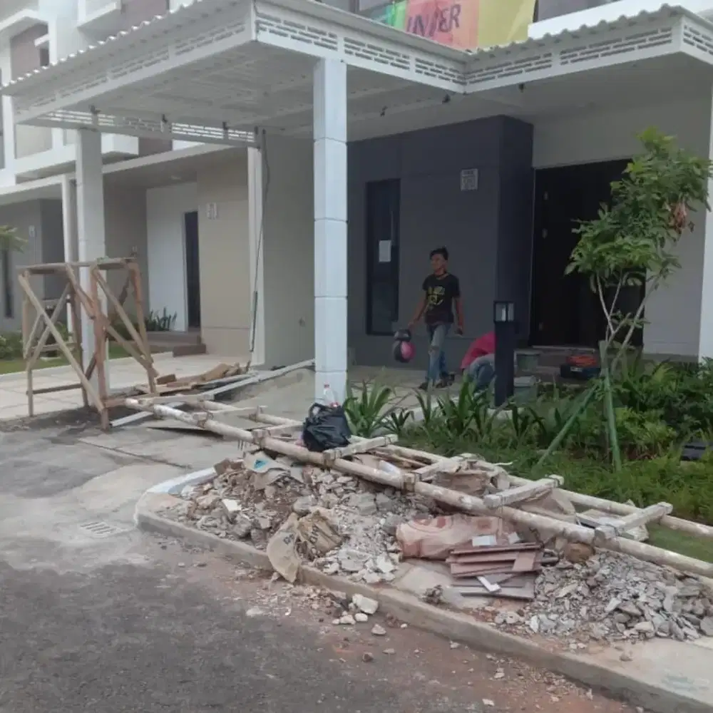Kanopi rumah atap alderon besi holo galvanis Anti bocor