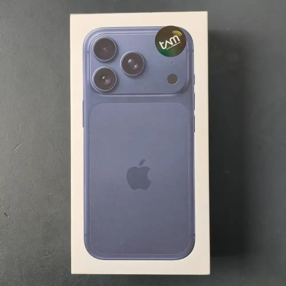IPHONE 17 PRO 256GB DEEP BLUE GARANSI RESMI IBOX