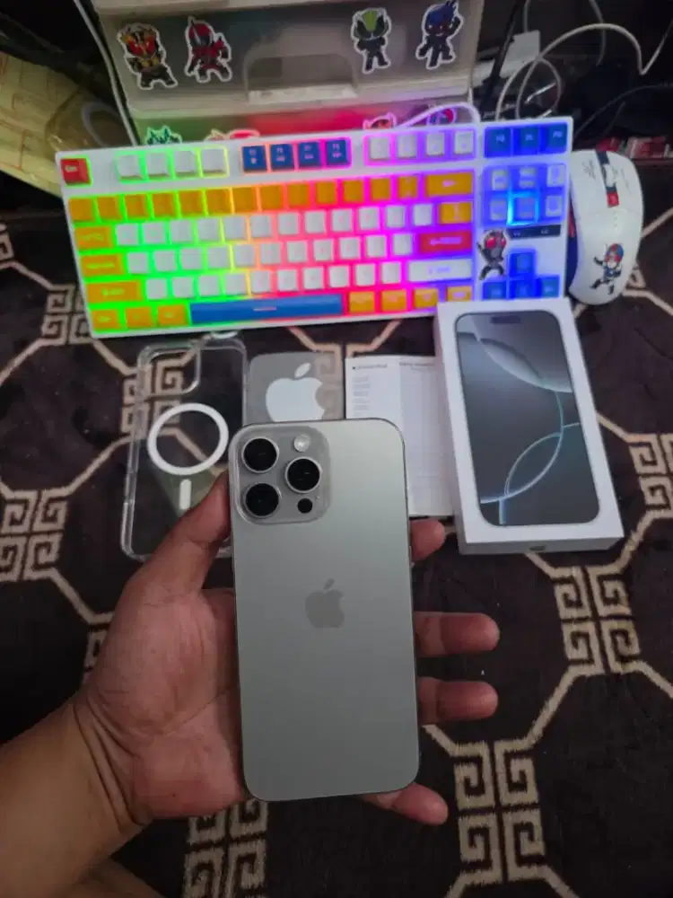 iPhone 16 Pro Max 256Gb iBox Mulus Garansi Panjang
