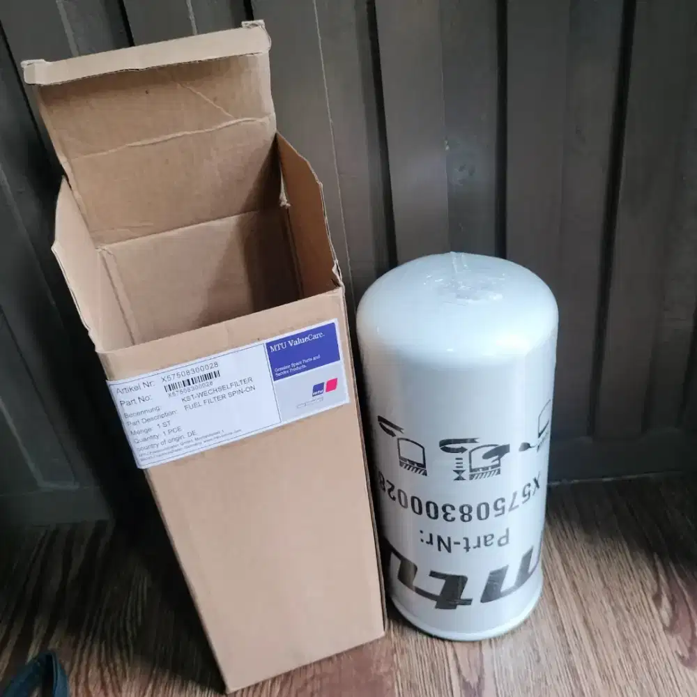 Di Jual Borongan Murah Filter MTU & Racor Parker (100% Baru)