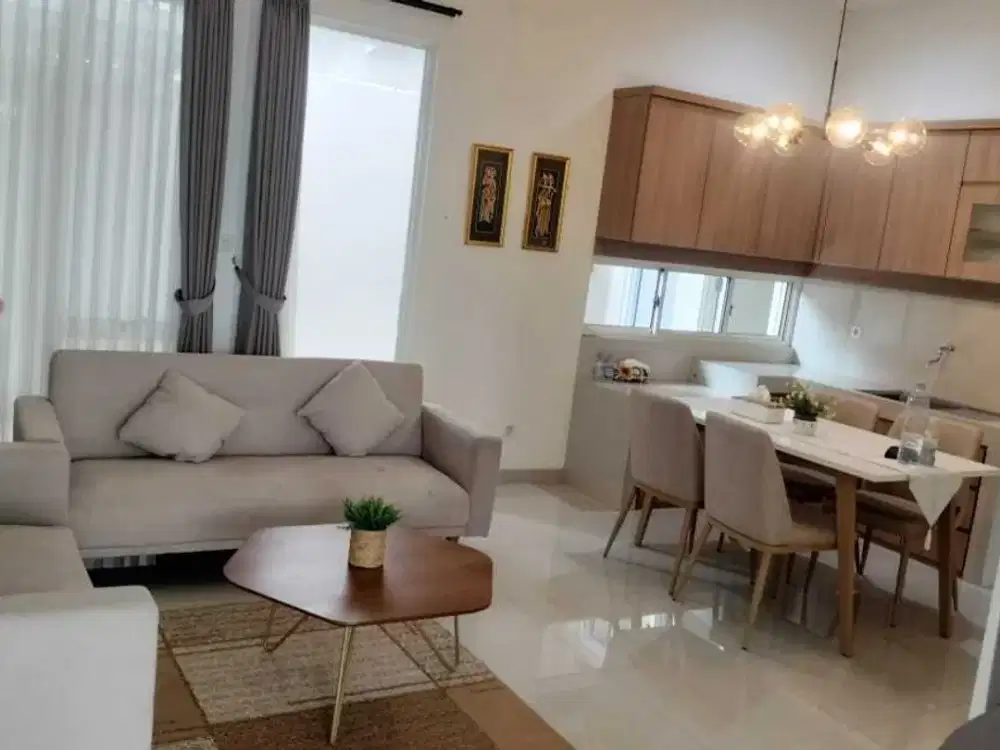 Disewakan Rumah Cantik Estetik Kondisi Semifurnish di Suvarna Sutera